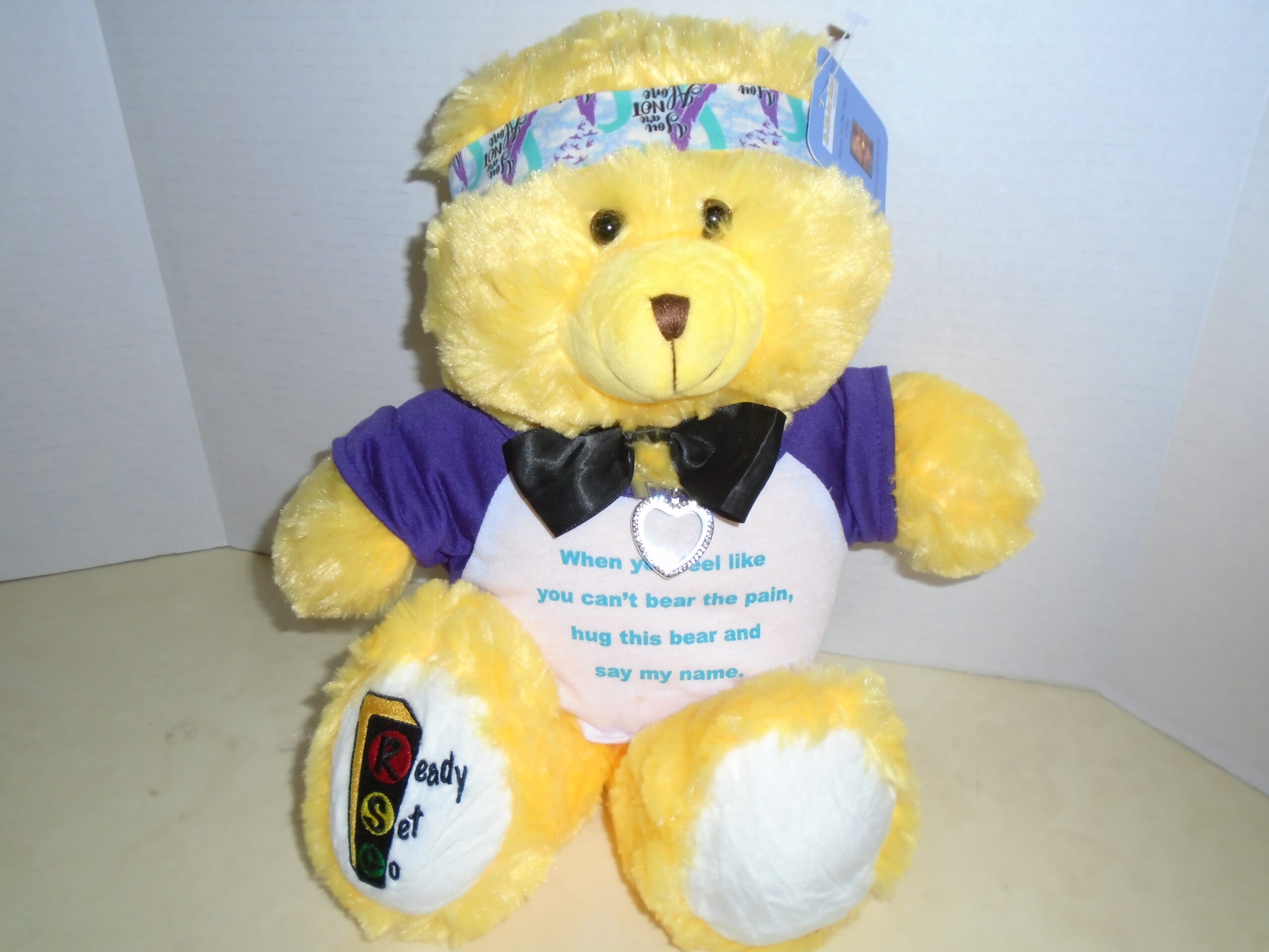 brian and briana yellow bear for fighting anxiety